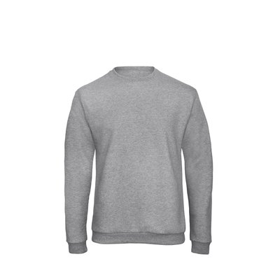 Sudadera cuello redondo unisex Heather Grey 3XL
