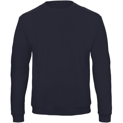 Sudadera cuello redondo unisex Navy Xxl