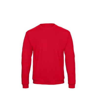 Sudadera cuello redondo unisex Red M