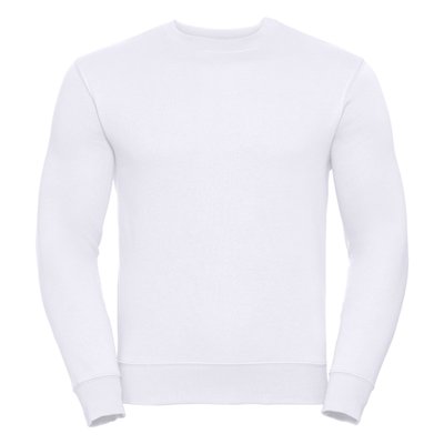 Sudadera cuello redondo White XXL