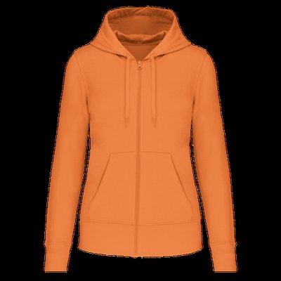 Sudadera eco con capucha mujer Light Orange XXL