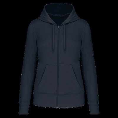 Sudadera eco con capucha mujer Navy XS