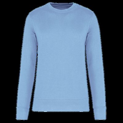 Sudadera eco corte recto Sky Blue L