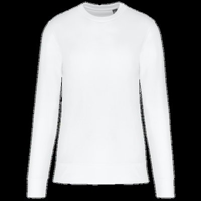 Sudadera eco corte recto White Xxl