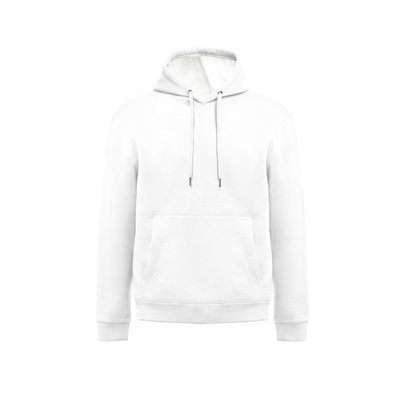 Sudadera Ecológica XS-XXL con capucha Blanco L