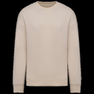 Sudadera ecorresponsable unisex Raw Natural Xxs