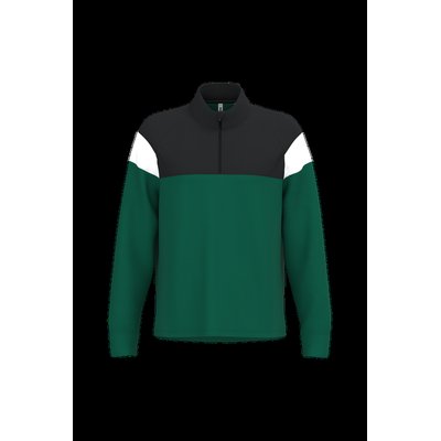 Sudadera de entrenamiento unisex Dark Green / Black Xl