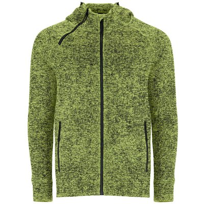 Sudadera Felpa con Capucha y Cremalleras VERDE MANTIS VIGORE M