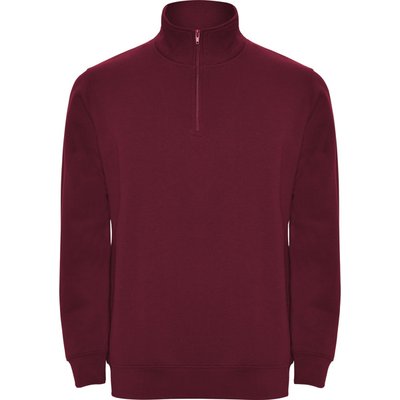 Sudadera Felpa Cuello Alto GRANATE S