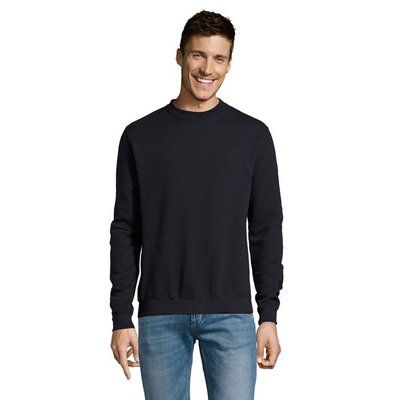Sudadera Felpa Perchada 280g Azul Mar XS