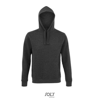 Sudadera Hombre con Capucha 280g Antracita Mezcla XL