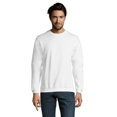 Sudadera Hombre Tacto Suave 260g Blanco XL