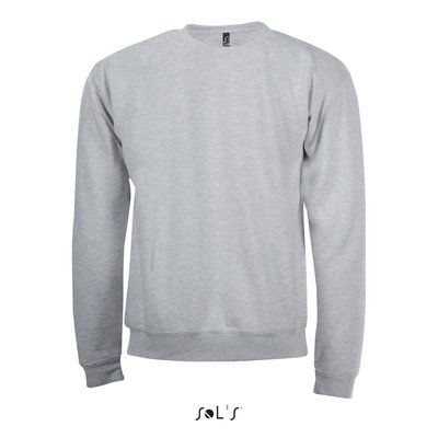 Sudadera Hombre Tacto Suave 260g Gris Melange 2 XL