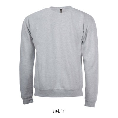 Sudadera Hombre Tacto Suave 260g Gris Melange 2 Xxl