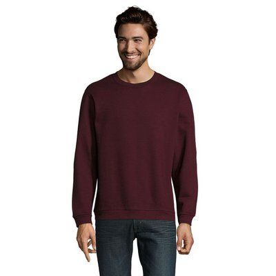 Sudadera Hombre Tacto Suave 260g Oxblood L