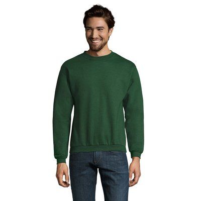Sudadera Hombre Tacto Suave 260g Verde Botella Oscuro Xxl