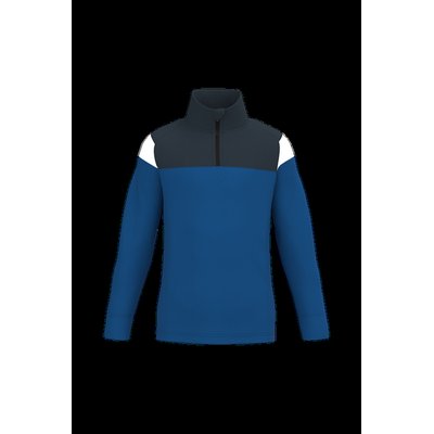 Sudadera infantil 1/4 cremallera Dark Royal Blue / Navy 10/12 Ans