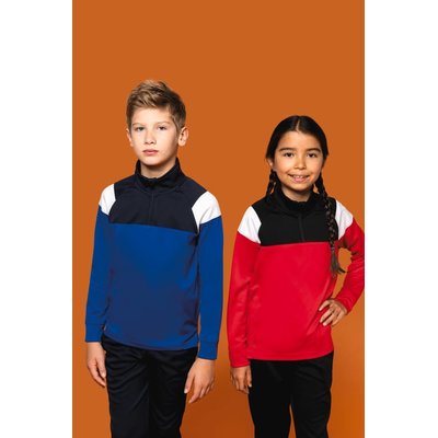 Sudadera infantil 1/4 cremallera
