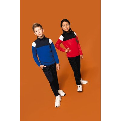 Sudadera infantil 1/4 cremallera