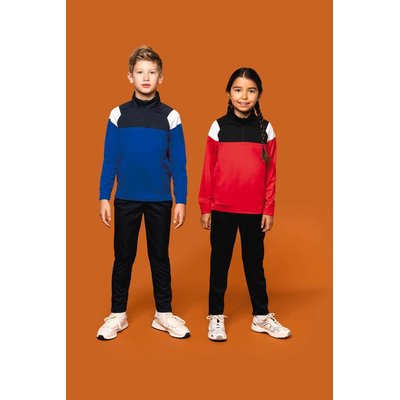 Sudadera infantil 1/4 cremallera