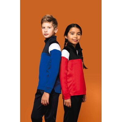 Sudadera infantil 1/4 cremallera