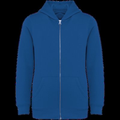 Sudadera infantil con capucha y cremallera Sea Blue 8/10 Ans