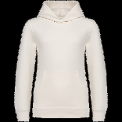Sudadera infantil sin cremallera y con capucha Ivory 8/10 Ans