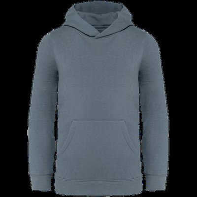 Sudadera infantil sin cremallera y con capucha Mineral Grey 8/10 Ans