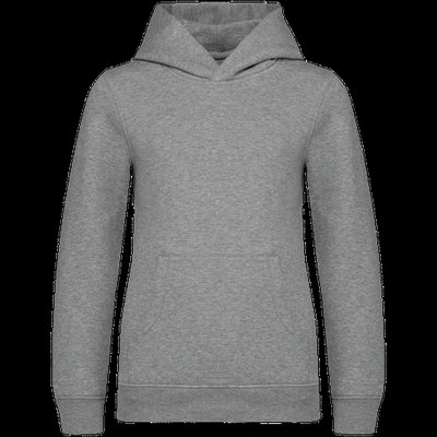 Sudadera infantil sin cremallera y con capucha Moon Grey Heather 12/14 ans