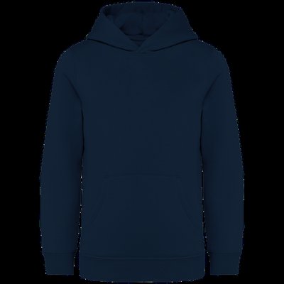 Sudadera infantil sin cremallera y con capucha Navy Blue 4/6 Ans
