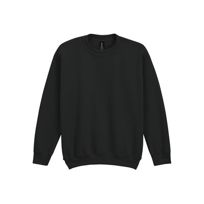 Sudadera infantil cuello redondo Black S