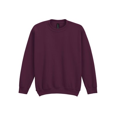 Sudadera infantil cuello redondo Maroon L