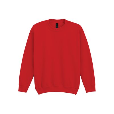 Sudadera infantil cuello redondo Red M