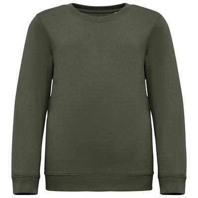 Sudadera infantil eco Organic Khaki 8/10 ans