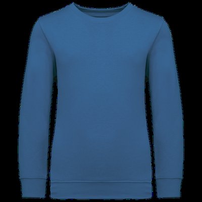 Sudadera infantil felpa perchada ajustada Light Royal Blue 8/10 ans