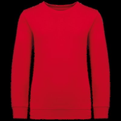 Sudadera infantil felpa perchada ajustada Red 10/12 Ans
