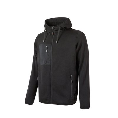 Sudadera con interior de forro polar Black Carbon L