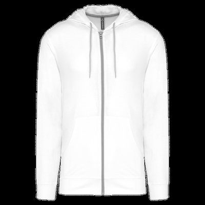 Sudadera ligera unisex White XS