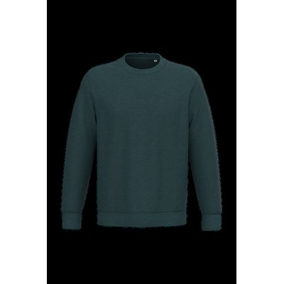Sudadera lisa Unisex Amazon Green Heather Xxs
