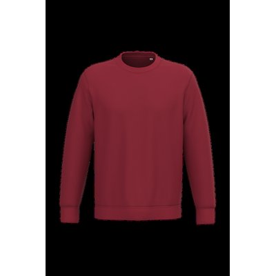 Sudadera lisa Unisex Hibiscus Red M