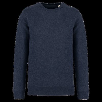 Sudadera lisa Unisex Navy Blue Heather 3Xl