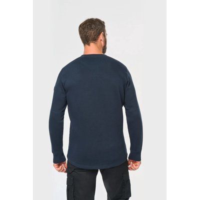 Sudadera manga montada