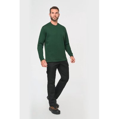 Sudadera manga montada