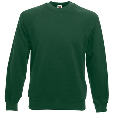 Sudadera manga raglán Bottle Green Xxl