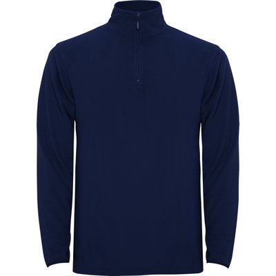 Sudadera Micropolar y Cuello Cremallera Marino L