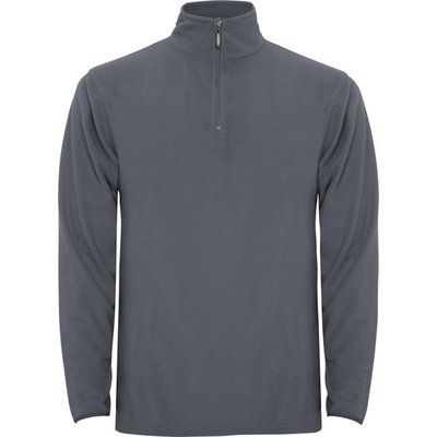Sudadera Micropolar y Cuello Cremallera PLOMO L