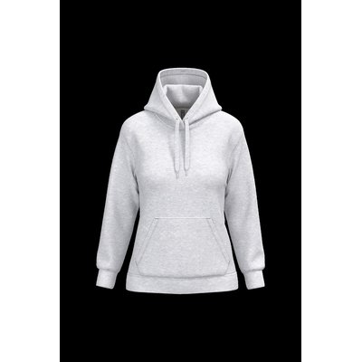 Sudadera de mujer con capucha y bolsillos Ash Heather Xxl
