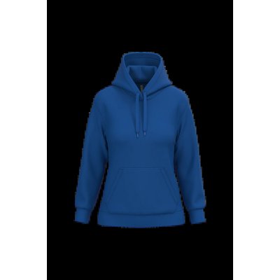 Sudadera de mujer con capucha y bolsillos Royal Blue M