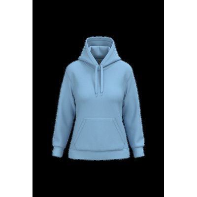 Sudadera de mujer con capucha y bolsillos Sky Blue S