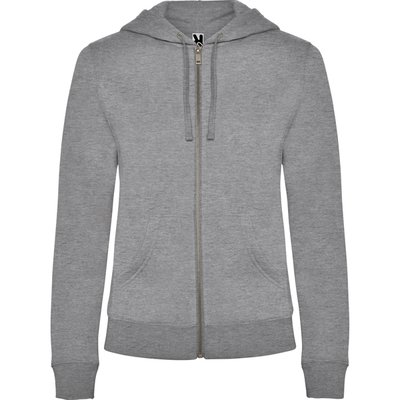 Sudadera de mujer con capucha forrada Gris Vigore 3Xl